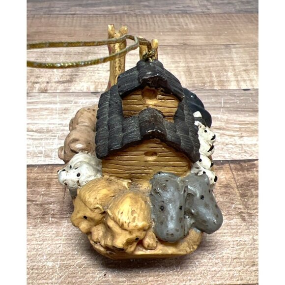 Miniature Noahs Ark Detailed Collectible Ornament Resin Animal Sculpture - Picture 2 of 7
